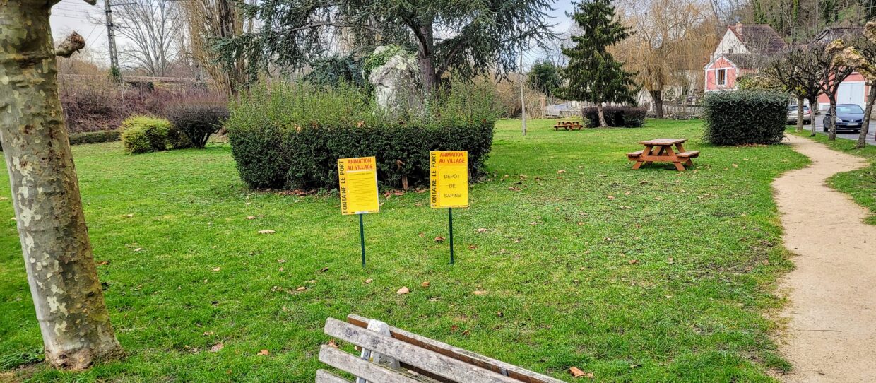 Pour la récupération des sapins nos espoirs sont déçus, les conditions sanitaires ne nous permettent pas d'organiser ce rassemblement festif.