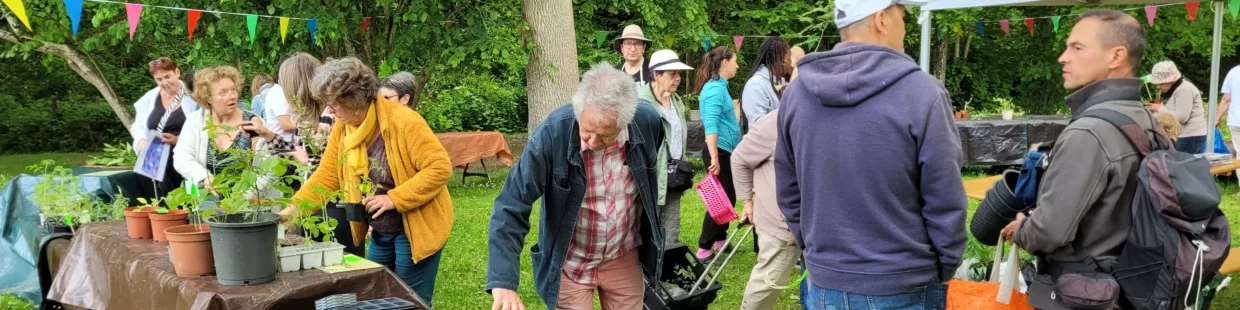 préparons-nous à participer au TROC-Plantes de printemps de Fontaine le Port rendez-vous bonheur plaisir donner échanger partager