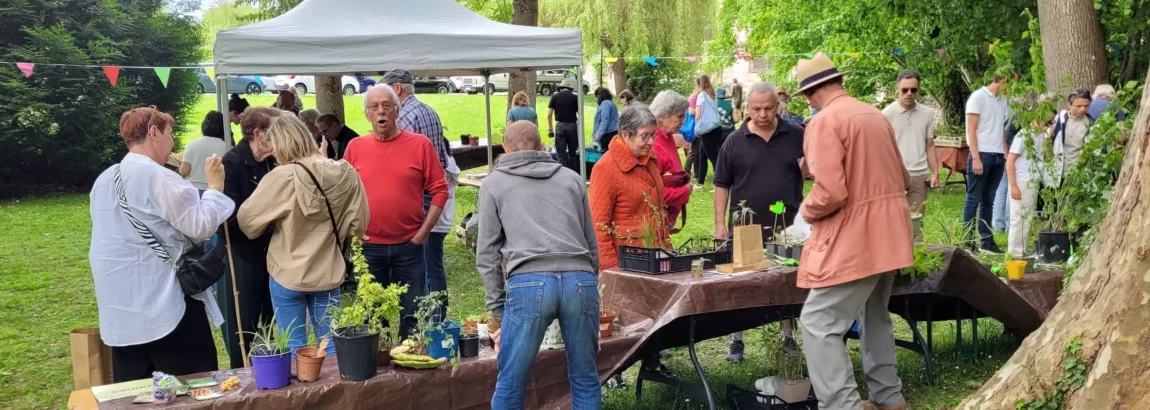 encore quelques semaines pour se préparer à participer au TROC'Plantes de printemps de Fontaine le Port en accès libre et gratuit
