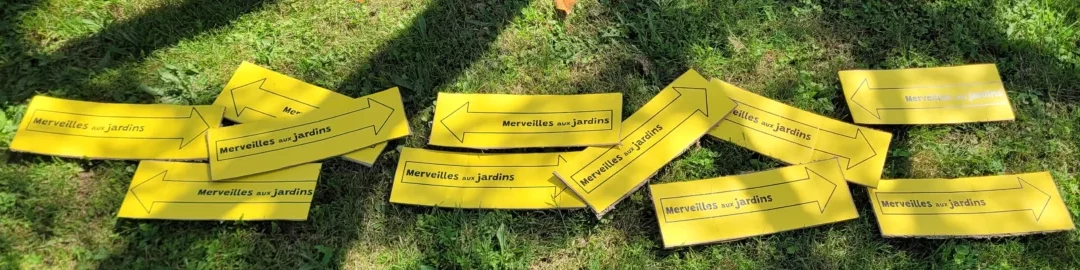 Merveilles aux Jardins de Fontaine le Port, dans les ateliers d'artistes, dans les labos, dans les coulisses, les partenaires sont mobilisés.
